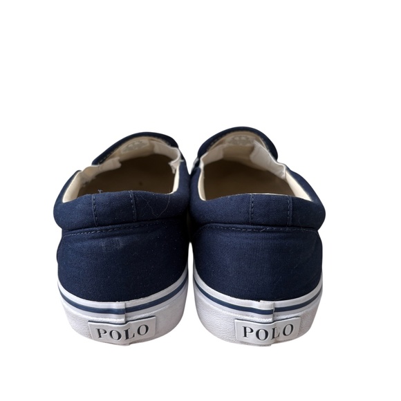 POLO RALPH LAUREN Men\'s Keaton Polo Bear Slip-On Sneakers Size 12 US  Navy Blue main image 8